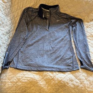 Nike quarter zip long sleeve running dry fit